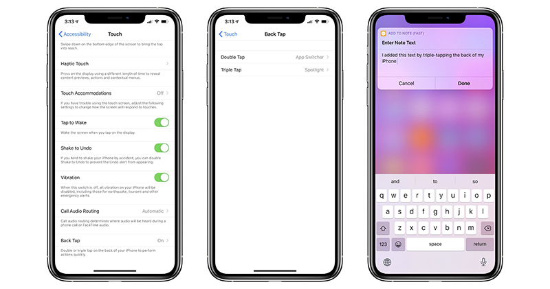 「敲敲」iPhone 背殼的操作密技 「敲敲」iPhone 背殼的操作密技