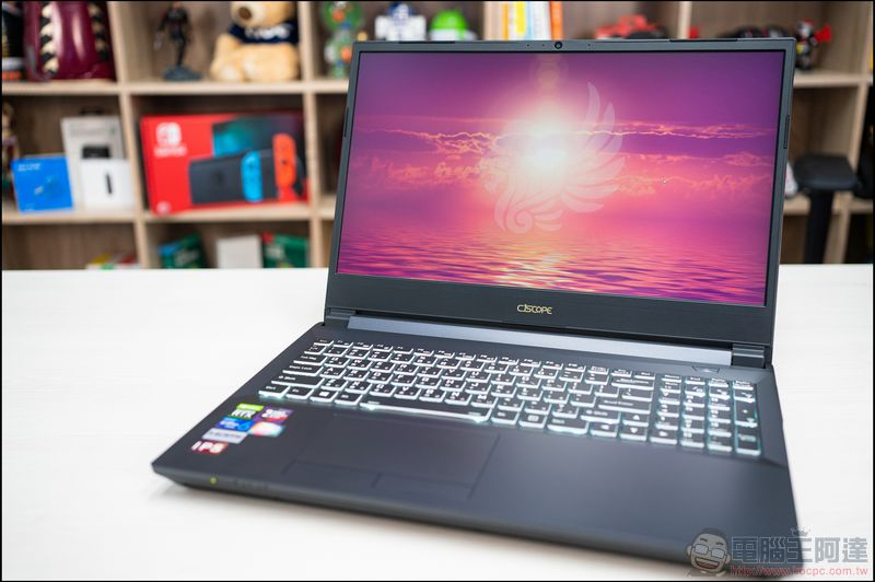 喜傑獅 CJSCOPE MX-756 開箱評測，搭載 AMD Ryzen 桌機處理器，滿血效能猛翻天