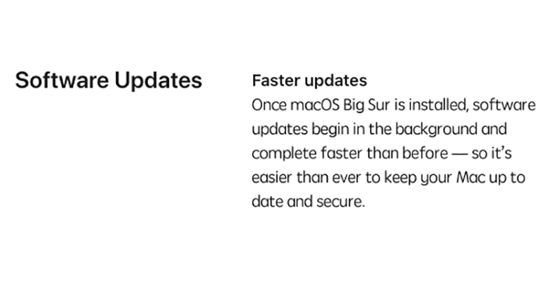 系統更新太花時間？ macOS Big Sur 將解決這個長久以來的困擾 - 電腦王阿達