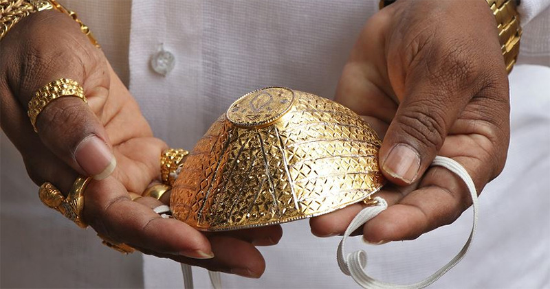 印度富商訂製黃金口罩，炫富效果大於防疫 - 電腦王阿達