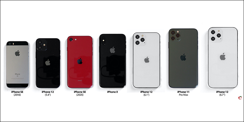傳聞 iPhone 12 系列所有型號非 2.5D 玻璃，都將採用 100% 全平面玻璃面板設計 - 電腦王阿達