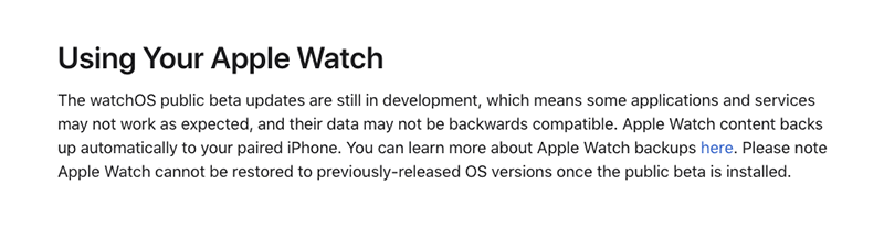 嘗試 watchOS 7 Public Beta 版前 ，請注意這次更新是沒有降版退路的唷！ - 電腦王阿達