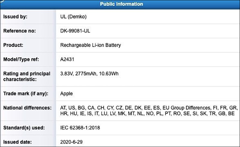 iPhone 12 全系列電池通過認證,電池容量較 iPhone 11 系列略縮水 - 電腦王阿達 iPhone 12 全系列電池通過認證,電池容量較 iPhone 11 系列略縮水 - 電腦王阿達