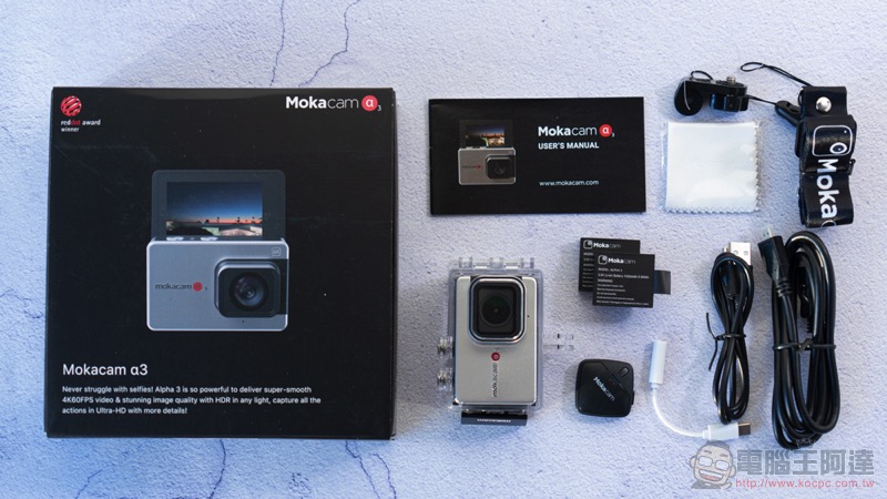 超強性價比運動相機 Mokacam Alpha3 Flip 開箱實測( 評價 評測 動手玩) - 電腦王阿達 超強性價比運動相機 Mokacam Alpha3 Flip 開箱實測( 評價 評測 動手玩) - 電腦王阿達