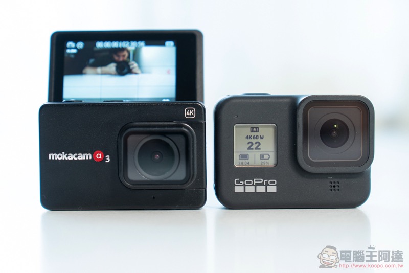 超強性價比運動相機 Mokacam Alpha3 Flip 開箱實測( 評價 評測 動手玩) - 電腦王阿達 超強性價比運動相機 Mokacam Alpha3 Flip 開箱實測( 評價 評測 動手玩) - 電腦王阿達
