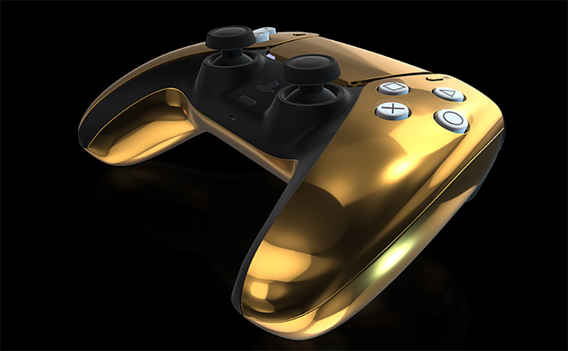 對應 PS5 年內上市,英國奢侈品廠商 Truly Exquisite 推出訂製款 24K 純金大全套 - 電腦王阿達 對應 PS5 年內上市,英國奢侈品廠商 Truly Exquisite 推出訂製款 24K 純金大全套 - 電腦王阿達