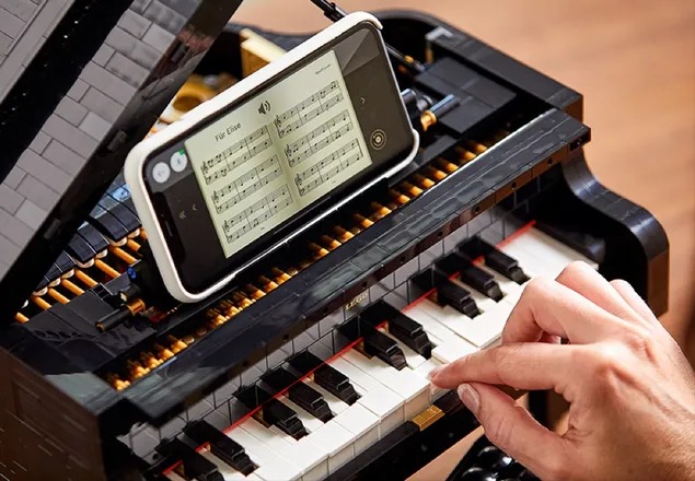 開啟App就能彈出聲的樂高「演奏鋼琴」 售價約1萬元 - 電腦王阿達