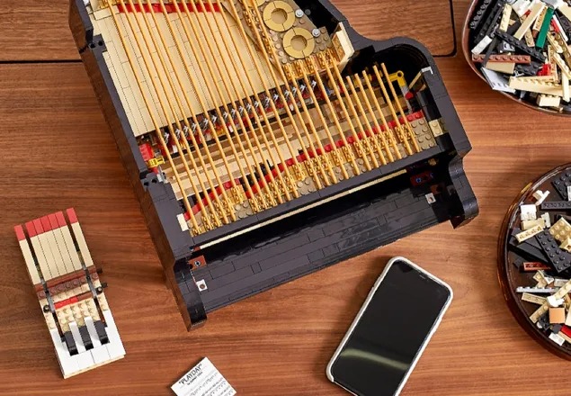 開啟App就能彈出聲的樂高「演奏鋼琴」 售價約1萬元 - 電腦王阿達