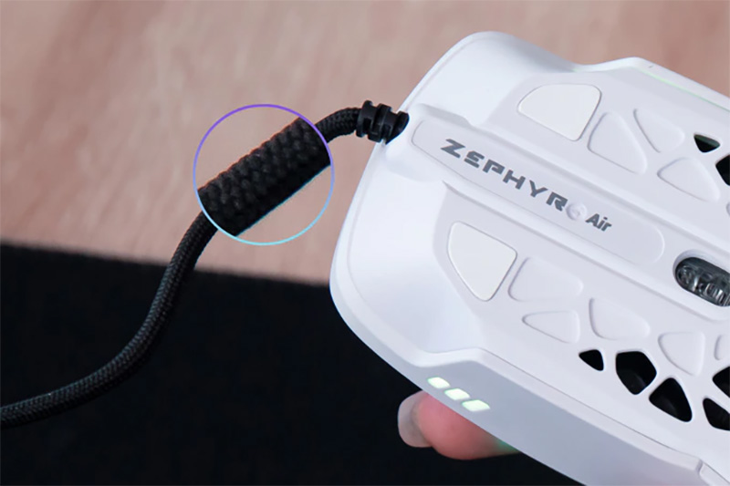 自帶風扇的 RGB 電競滑鼠「Zephyr」開始集資，又輕、又快、又涼爽 - 電腦王阿達