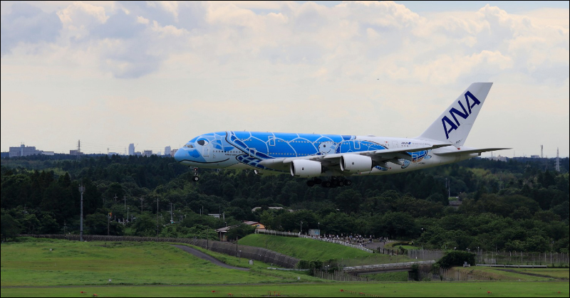 ANA 全日空推出 A380 海龜機「偽出國」活動，東京上空飛行 90 分鐘 14,000 日圓起 - 電腦王阿達