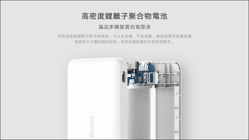 小米 Redmi行動電源10000標準版,售價僅 345 元將於 8/6 正式在台開賣 - 電腦王阿達 小米 Redmi行動電源10000標準版,售價僅 345 元將於 8/6 正式在台開賣 - 電腦王阿達