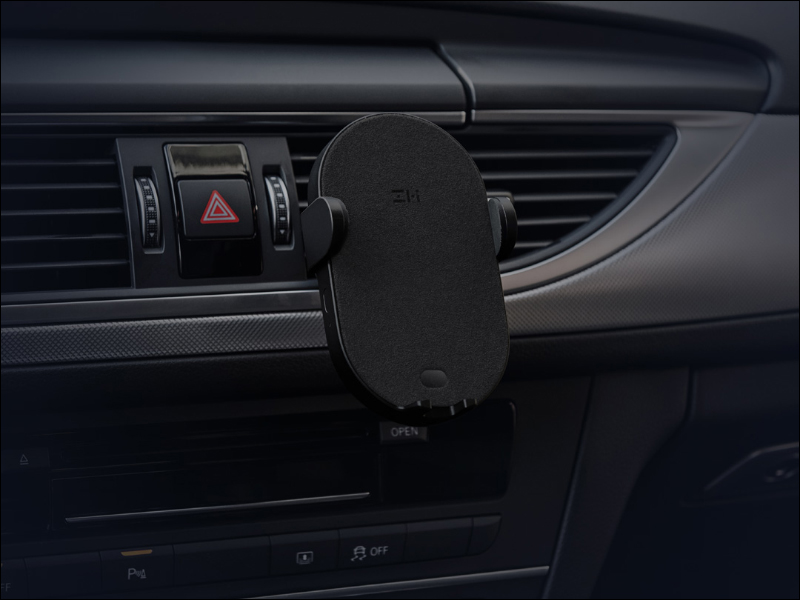 紫米 ZMI 無線充車載支架(自動版)推出,採用 Alcantara 材質表面、支援自電動夾緊功能、 10W 快充 - 電腦王阿達 紫米 ZMI 無線充車載支架(自動版)推出,採用 Alcantara 材質表面、支援自電動夾緊功能、 10W 快充 - 電腦王阿達