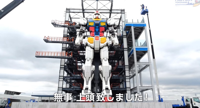 「RX-78F00 鋼彈」實體大鋼彈正式完成頭部安裝 特別影片揭露製作過程 - 電腦王阿達 「RX-78F00 鋼彈」實體大鋼彈正式完成頭部安裝 特別影片揭露製作過程 - 電腦王阿達