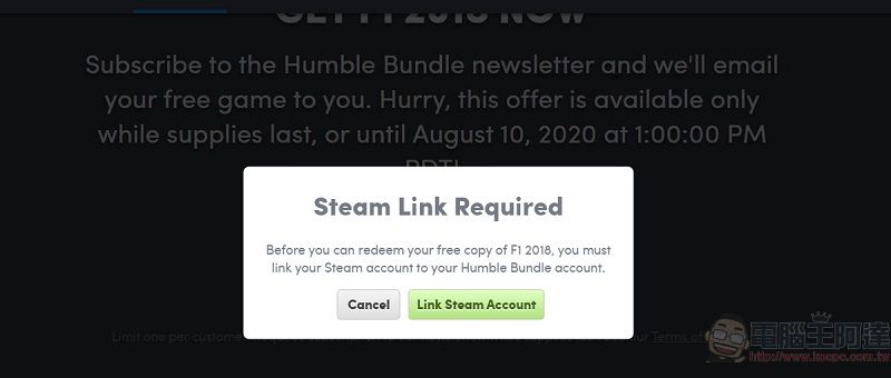 Humble Store限時提供《F1 2018》Steam註冊碼 可免費永久保存遊戲 - 電腦王阿達 Humble Store限時提供《F1 2018》Steam註冊碼 可免費永久保存遊戲 - 電腦王阿達