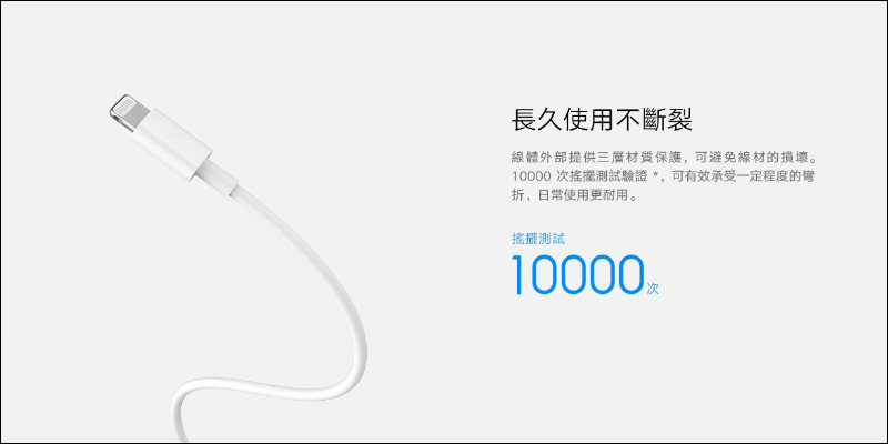 小米Type-C轉Lightning傳輸線推出:通過 Apple MFi認證、支援 PD 快充,只要 245 元!(同場加映:小米延長線黑色、米家魔方延長線、米家恆溫電水壺1S) - 電腦王阿達 小米Type-C轉Lightning傳輸線推出:通過 Apple MFi認證、支援 PD 快充,只要 245 元!(同場加映:小米延長線黑色、米家魔方延長線、米家恆溫電水壺1S) - 電腦王阿達