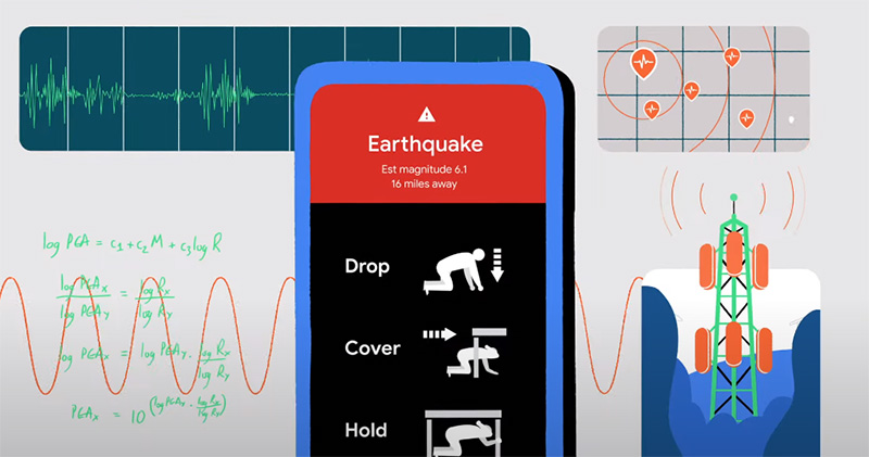 Google 開始將 Android 手機串連成規模最大的地震探測網 - 電腦王阿達 Google 開始將 Android 手機串連成規模最大的地震探測網 - 電腦王阿達