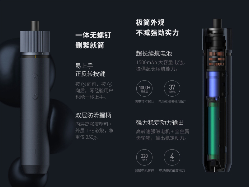小米有品推出小猴直柄電動螺絲刀:多檔扭力調節、小尺寸長續航、鋁合金收納桶,眾籌價約 670 元 - 電腦王阿達 小米有品推出小猴直柄電動螺絲刀:多檔扭力調節、小尺寸長續航、鋁合金收納桶,眾籌價約 670 元 - 電腦王阿達