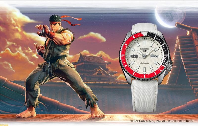 SEIKO 聯手《快打旋風V》以遊戲角色推出 6 款全球限量錶 - 電腦王阿達 SEIKO 聯手《快打旋風V》以遊戲角色推出 6 款全球限量錶 - 電腦王阿達