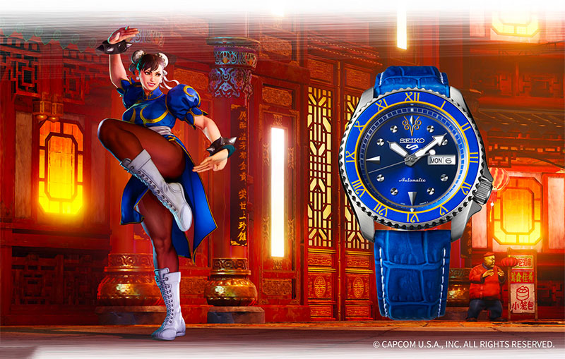 SEIKO 聯手《快打旋風V》以遊戲角色推出 6 款全球限量錶 - 電腦王阿達 SEIKO 聯手《快打旋風V》以遊戲角色推出 6 款全球限量錶 - 電腦王阿達