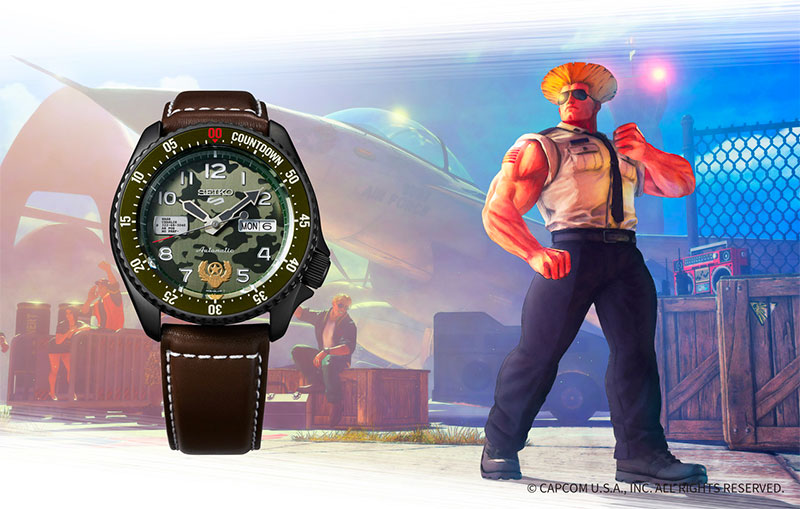 SEIKO 聯手《快打旋風V》以遊戲角色推出 6 款全球限量錶 - 電腦王阿達 SEIKO 聯手《快打旋風V》以遊戲角色推出 6 款全球限量錶 - 電腦王阿達