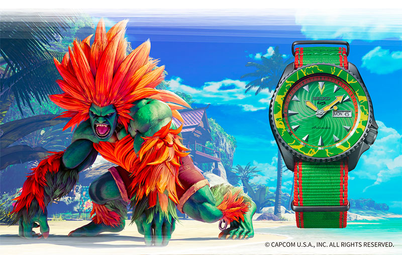 SEIKO 聯手《快打旋風V》以遊戲角色推出 6 款全球限量錶 - 電腦王阿達 SEIKO 聯手《快打旋風V》以遊戲角色推出 6 款全球限量錶 - 電腦王阿達