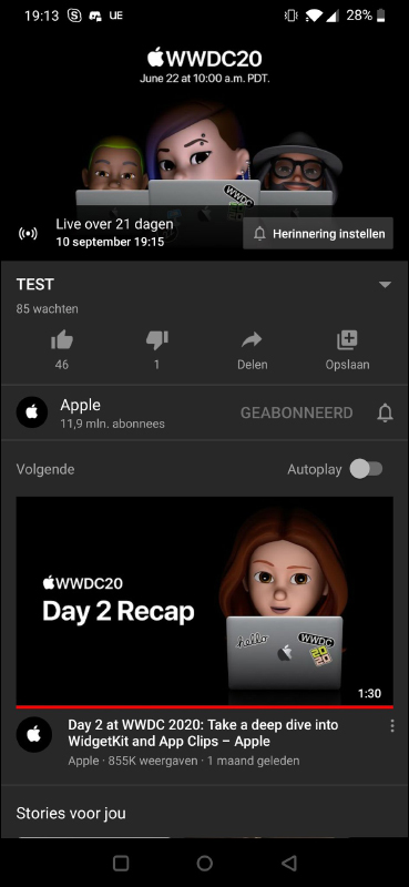 Apple 發表會 YouTube 直播頁面洩漏 iPhone 12 發表日期?一切很可能是場誤會 - 電腦王阿達 Apple 發表會 YouTube 直播頁面洩漏 iPhone 12 發表日期?一切很可能是場誤會 - 電腦王阿達