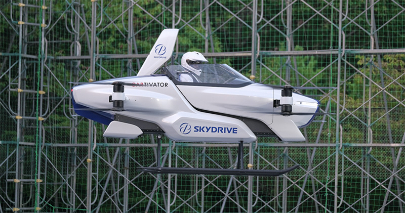 日本首款「飛行汽車」成功載人飛行，爭取 2023 年開展空中計程車業務 - 電腦王阿達