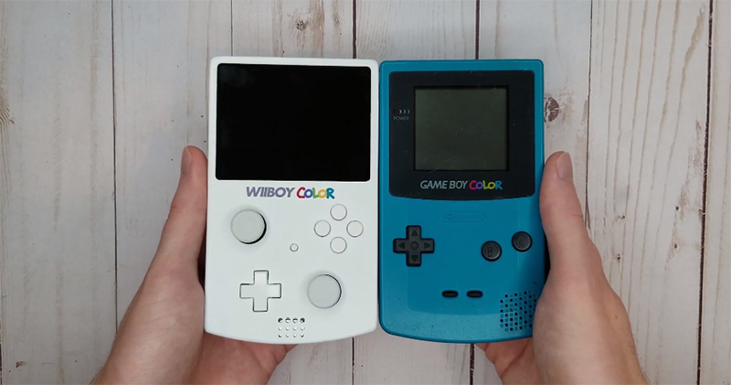 國外玩家老機大改造 「WiiBoy Color」， Nintendo Wii 也可以很 Game Boy - 電腦王阿達