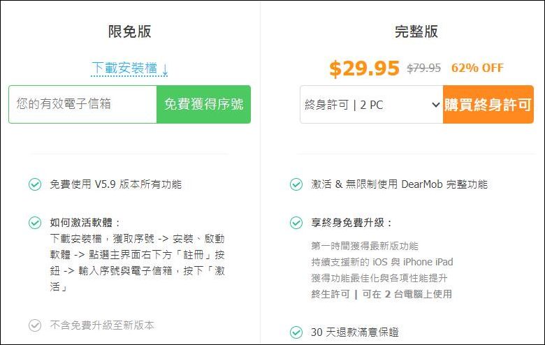 iPhone 整機備份、手機搬家、鈴聲製作工具：DearMob iPhone Manager 限時免費下載 - 電腦王阿達