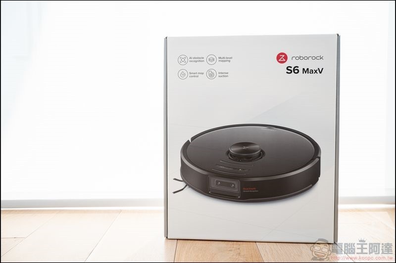 石頭掃拖機器人S6 MaxV 開箱 -01 石頭掃拖機器人S6 MaxV 開箱 -01
