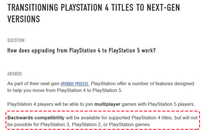 Ubisoft 支援頁面意外透露 PS5 只向下相容至 PS4 遊戲 - 電腦王阿達 Ubisoft 支援頁面意外透露 PS5 只向下相容至 PS4 遊戲 - 電腦王阿達