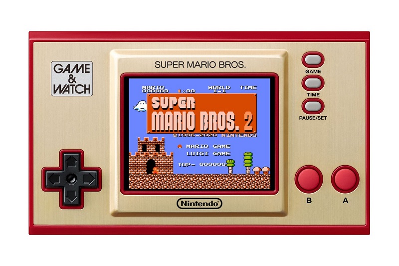 「GAME&WATCH 超級瑪利歐兄弟」紀念掌機 將於11 月推出 - 電腦王阿達 「GAME&WATCH 超級瑪利歐兄弟」紀念掌機 將於11 月推出 - 電腦王阿達