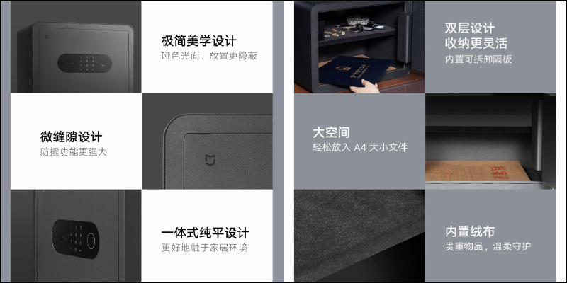 小米米家智能保管箱眾籌推出,支持指紋解鎖等 6 種解鎖方式,眾籌價約 2,570 元 - 電腦王阿達 小米米家智能保管箱眾籌推出,支持指紋解鎖等 6 種解鎖方式,眾籌價約 2,570 元 - 電腦王阿達