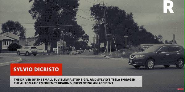 特斯拉 Autopilot 大冒險之停止線未停的驚險緊急自動煞車（同場加映：「我真的真的真的沒有敲到你車」） - 電腦王阿達