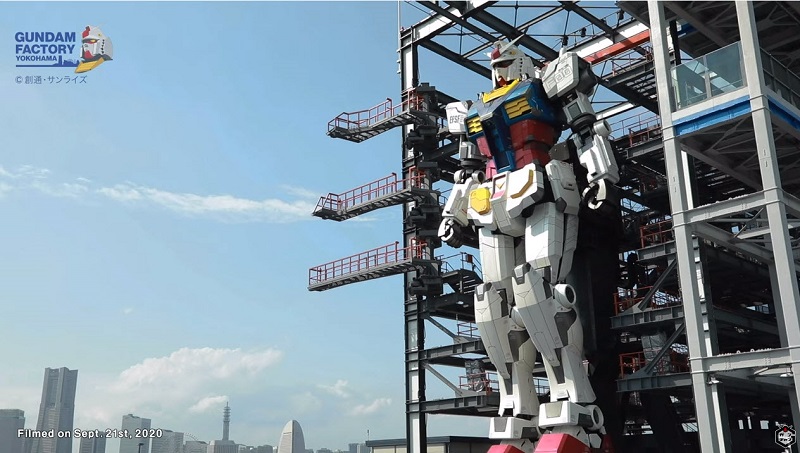 「GUNDAM FACTORY YOKOHAMA」12月19日開幕 官方釋出實體大可動鋼彈實景影片 - 電腦王阿達
