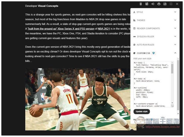 Reader Mode 最好用的 Chrome 閱讀模式擴充外掛,功能豐富,還提供語音朗讀與翻譯功能 - 電腦王阿達 Reader Mode 最好用的 Chrome 閱讀模式擴充外掛,功能豐富,還提供語音朗讀與翻譯功能 - 電腦王阿達