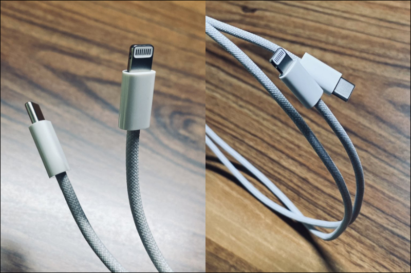 iPhone 12 USB-C to Lightning 編織快充線再曝光，可能是 iPhone 12 唯一盒裝配件 - 電腦王阿達