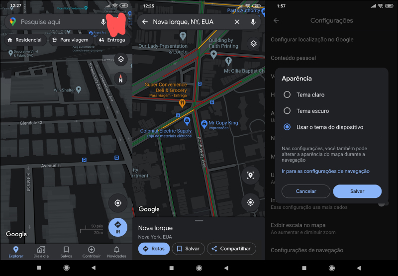 Google Maps 「深色模式」終於推出，將於近期陸續推送給用戶 - 電腦王阿達