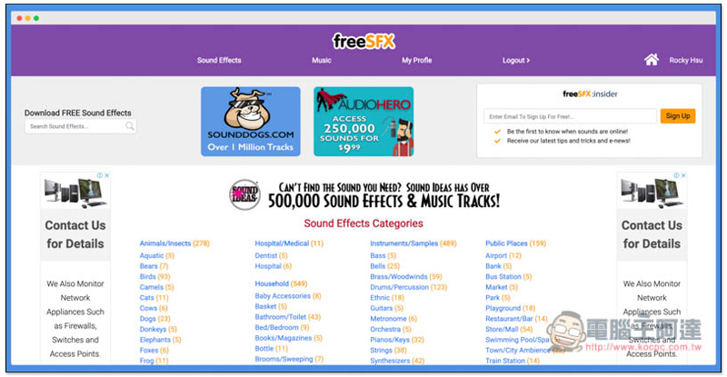 freeSFX 提供超過 50 首配樂、音效免費素材，個人與商用皆可 - 電腦王阿達