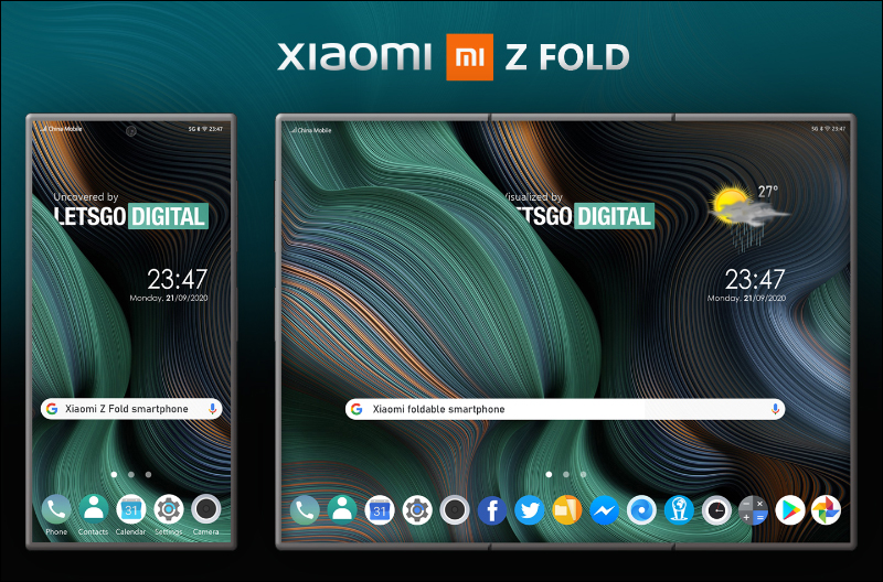 小米 Z Fold 三摺式摺疊手機設計專利曝光 - 電腦王阿達 小米 Z Fold 三摺式摺疊手機設計專利曝光 - 電腦王阿達