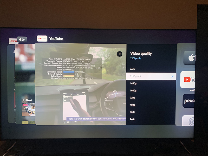 YouTube 4K 內容現在已可在 Apple TV 4K 上觀賞,僅可播放 30FPS 影片且不支援 HDR - 電腦王阿達 YouTube 4K 內容現在已可在 Apple TV 4K 上觀賞,僅可播放 30FPS 影片且不支援 HDR - 電腦王阿達