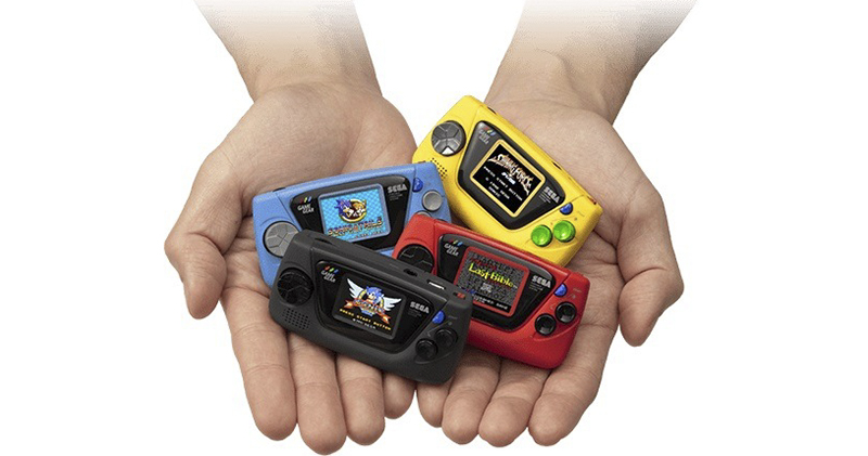 SEGA 復刻迷你掌機竟然比 Dreamcast VMU 記憶卡還小台 SEGA 復刻迷你掌機竟然比 Dreamcast VMU 記憶卡還小台