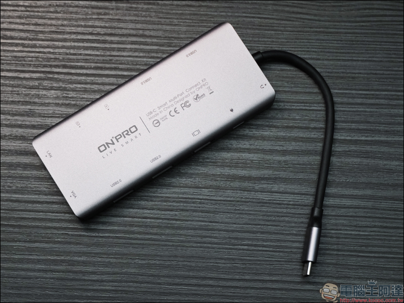 ONPRO Type-C 多功能擴充集線器開箱動手玩:三種規格選擇,滿足不同使用需求 - 電腦王阿達 ONPRO Type-C 多功能擴充集線器開箱動手玩:三種規格選擇,滿足不同使用需求 - 電腦王阿達