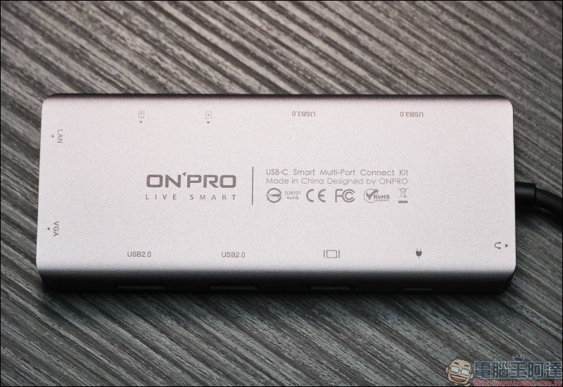 ONPRO Type-C 多功能擴充集線器開箱動手玩：三種規格選擇，滿足不同使用需求 - 電腦王阿達