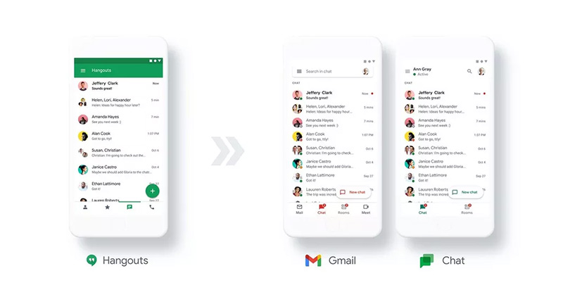 Google 將從明年起向大眾免費提供 Chat 服務，並強制用戶從 Hangouts 轉移 - 電腦王阿達