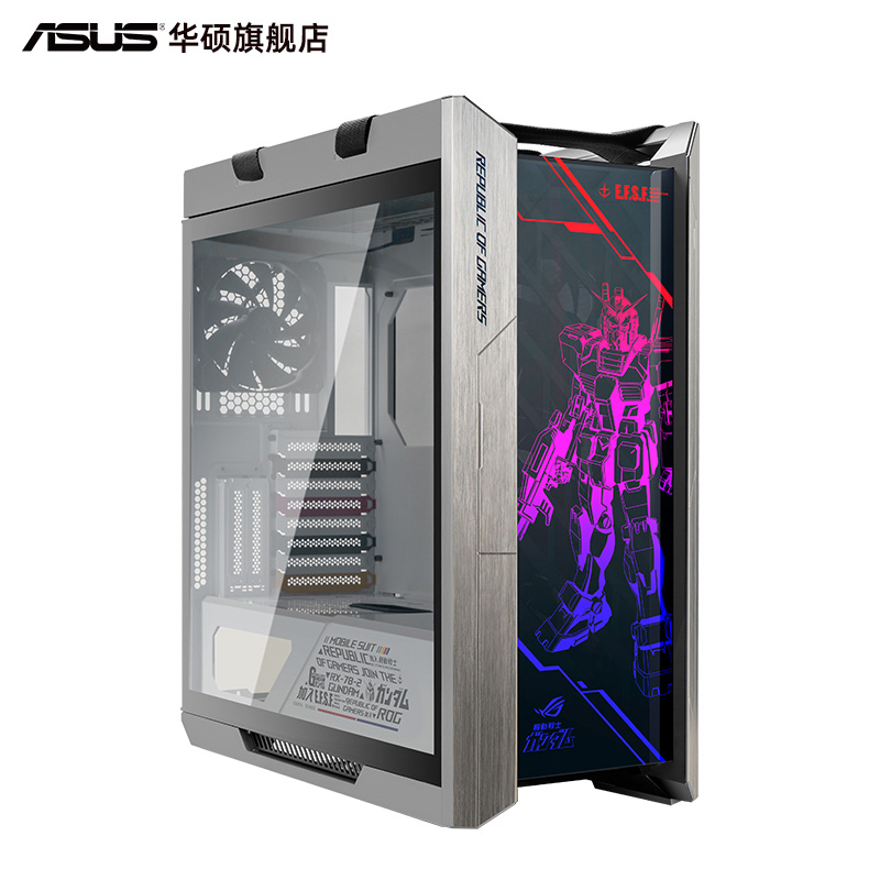 ASUS 在中國推出《機動戰士鋼彈》系列聯名商品，從零組件到周邊一次滿足 - 電腦王阿達