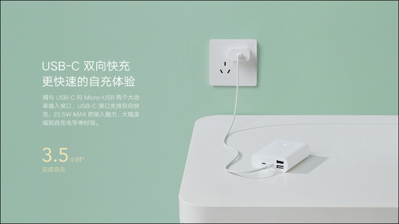 小米行動電源 3 口袋版 10000mAh 推出: 支持最高 22.5W 輸出,可為 iPhone 12 系列實現快充,售價僅約 424 元 - 電腦王阿達 小米行動電源 3 口袋版 10000mAh 推出: 支持最高 22.5W 輸出,可為 iPhone 12 系列實現快充,售價僅約 424 元 - 電腦王阿達
