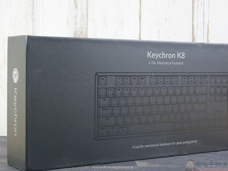 Keychron K8 87 鍵無線機械鍵盤(熱插拔光軸-茶)開箱,雙模四系統三個裝置間一鍵輕鬆轉換 - 電腦王阿達 Keychron K8 87 鍵無線機械鍵盤(熱插拔光軸-茶)開箱,雙模四系統三個裝置間一鍵輕鬆轉換 - 電腦王阿達