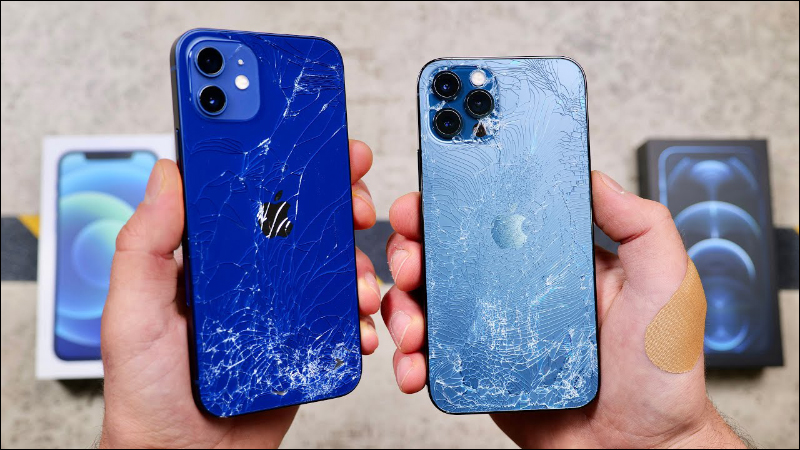 國外YouTuber 進行 iPhone 12 和 iPhone 12 Pro 跌落測試，正面的超瓷晶盾面板確實耐摔，但還是好好保護它吧！ - 電腦王阿達