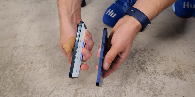 國外YouTuber 進行 iPhone 12 和 iPhone 12 Pro 跌落測試,正面的超瓷晶盾面板確實耐摔,但還是好好保護它吧! - 電腦王阿達 國外YouTuber 進行 iPhone 12 和 iPhone 12 Pro 跌落測試,正面的超瓷晶盾面板確實耐摔,但還是好好保護它吧! - 電腦王阿達